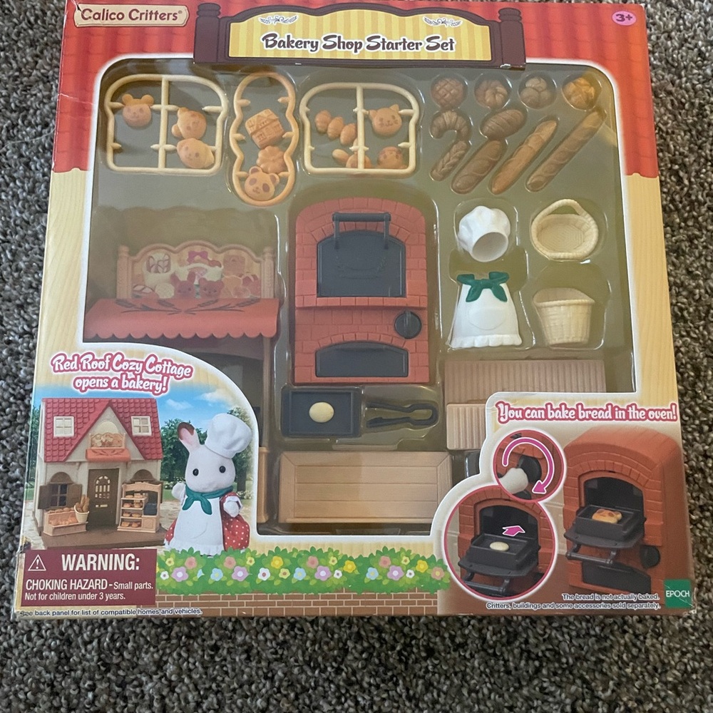 Calico Critters Bakery Shop Starter Set